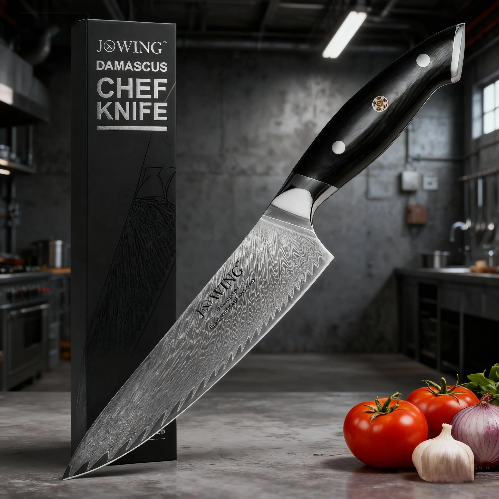 Professional Damascus Steel Petty Knife – 67-Layer Sharp Japanese Chef’s Knife for Meat, Vegetables & All-Purpose Kitchen Cutting