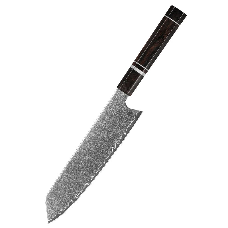 Baovim Damascus Steel Chef Knife – Sharp 20.5cm Professional Kitchen Knife with Ergonomic Handle